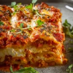 Mom’s Cottage Cheese Lasagna First Image