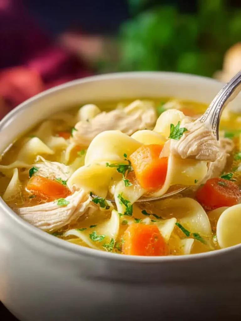 Easy Chicken Noodle Soup First Image