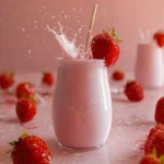 Homemade Strawberry Milk Recipe First Image
