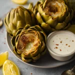 Instant Pot Artichokes with Creamy Dip First Image