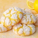 Lemon Crinkle Cookies First Image