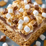Peanut Butter No-Bake S’mores Bar First Image