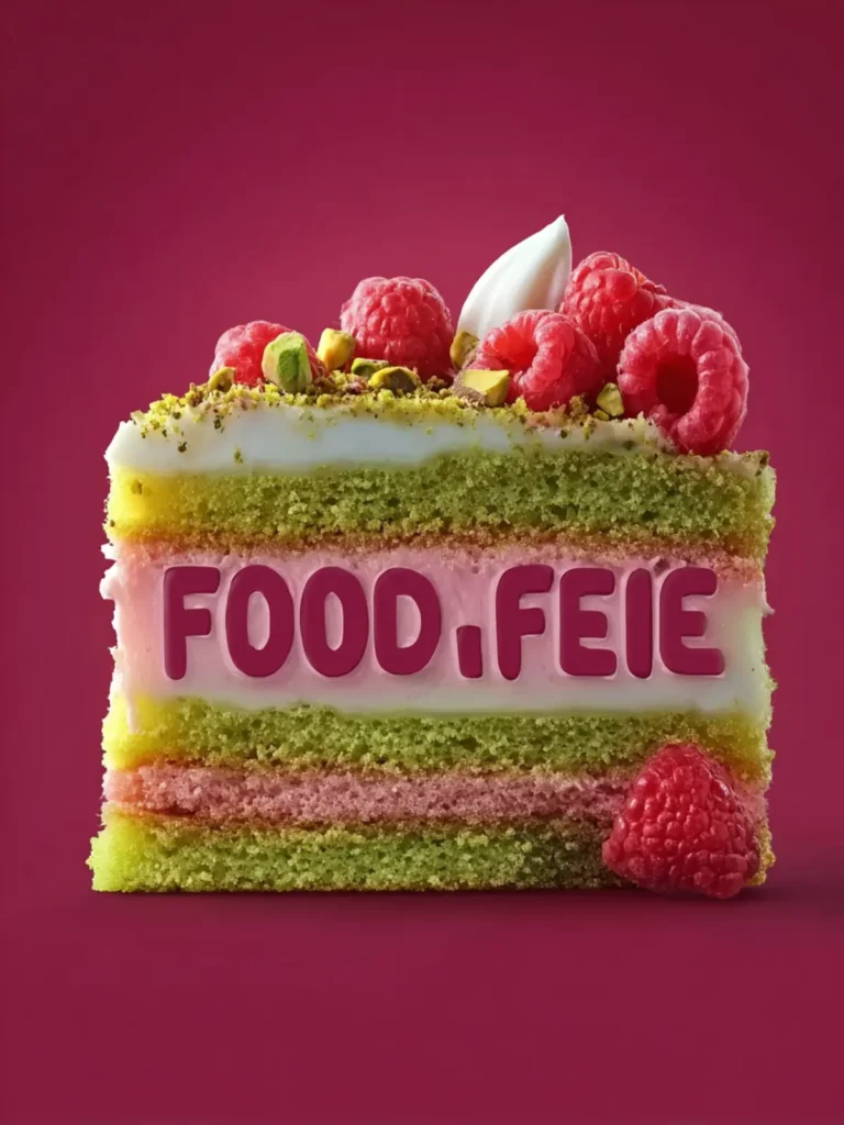 Raspberry Pistachio Cake: A Fresh Springtime Delight First Image