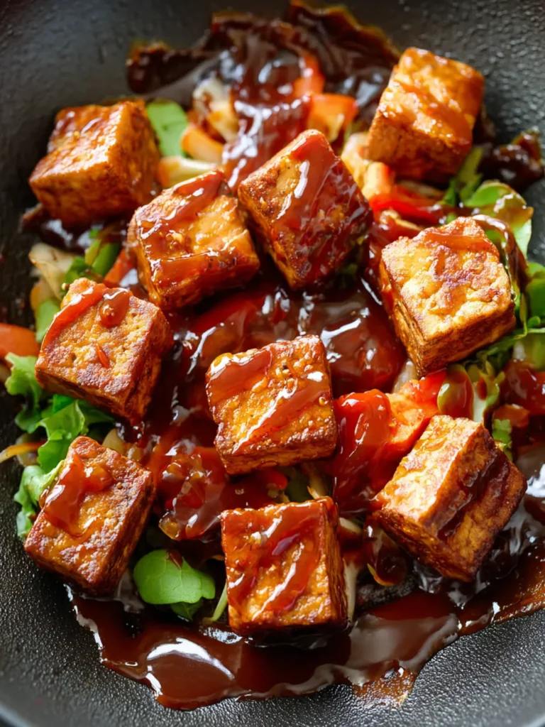 Skillet Bbq Tofu First Image