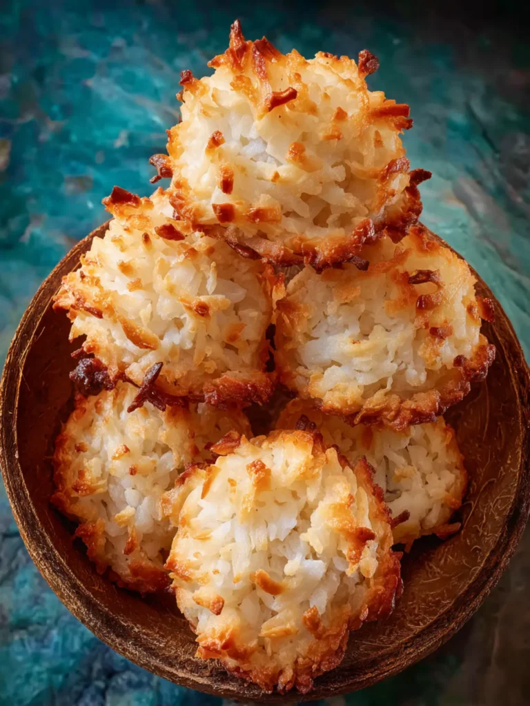 Small Batch Coconut Macaroons First Image