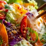 Spring Roll Salad with Spicy Ginger Dressing: An Incredible Ultimate Recipe First Image