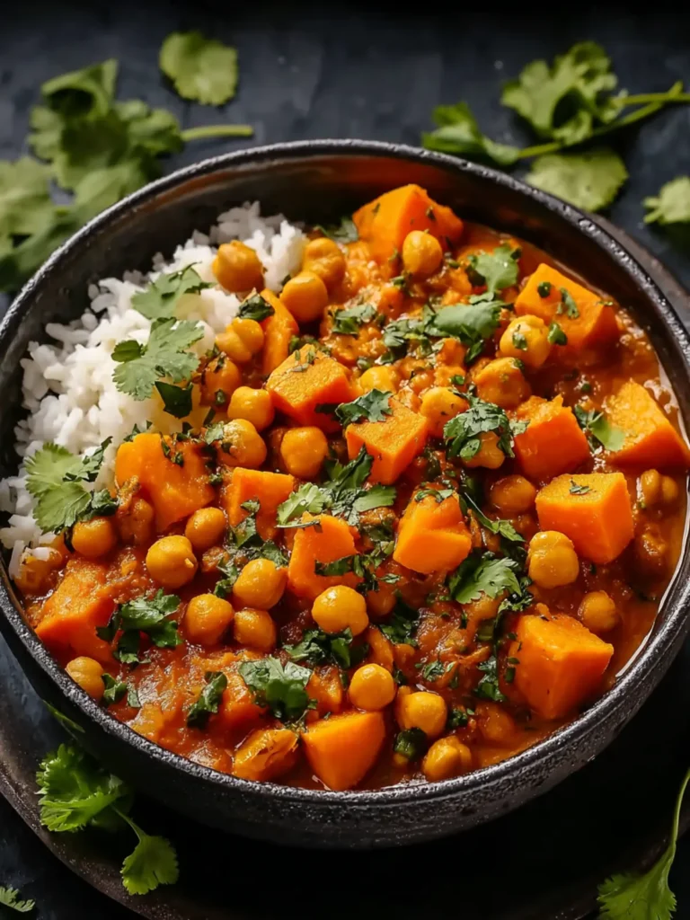 Sweet Potato and Chickpea Curry: An Amazing Ultimate Recipe First Image