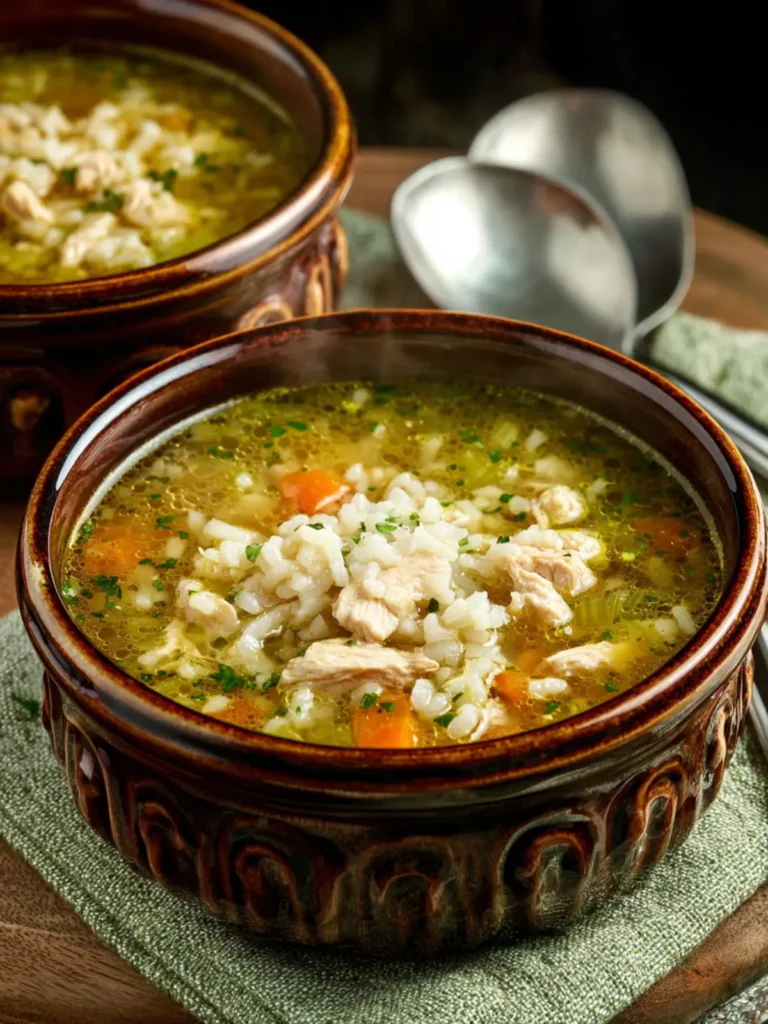 Turkey Rice Soup (Instant Pot or Stovetop) First Image