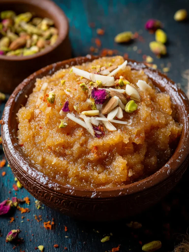 Atta Halwa Recipe (Wheat Flour Halwa) First Image