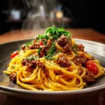 Cajun Beef Spaghetti First Image