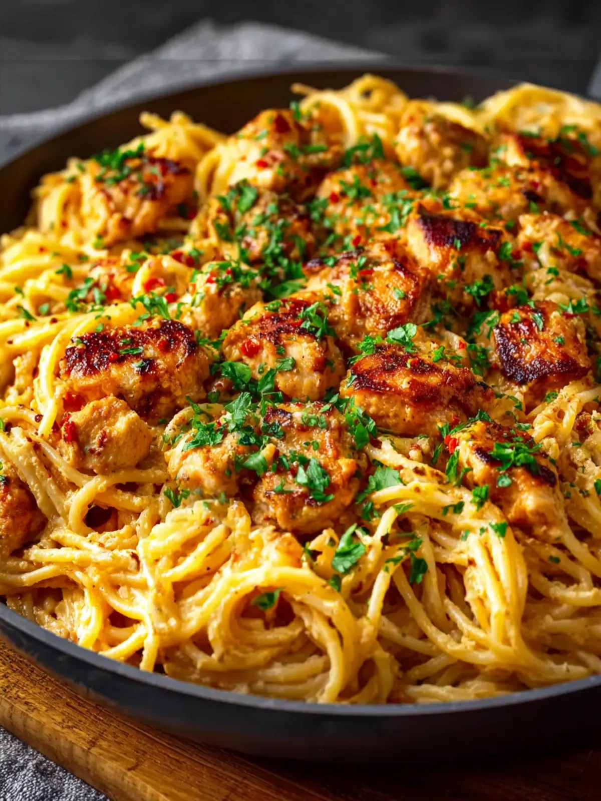 Cajun Chicken Spaghetti First Image