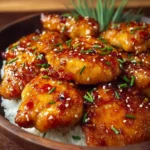 Honey Garlic Chicken First Image