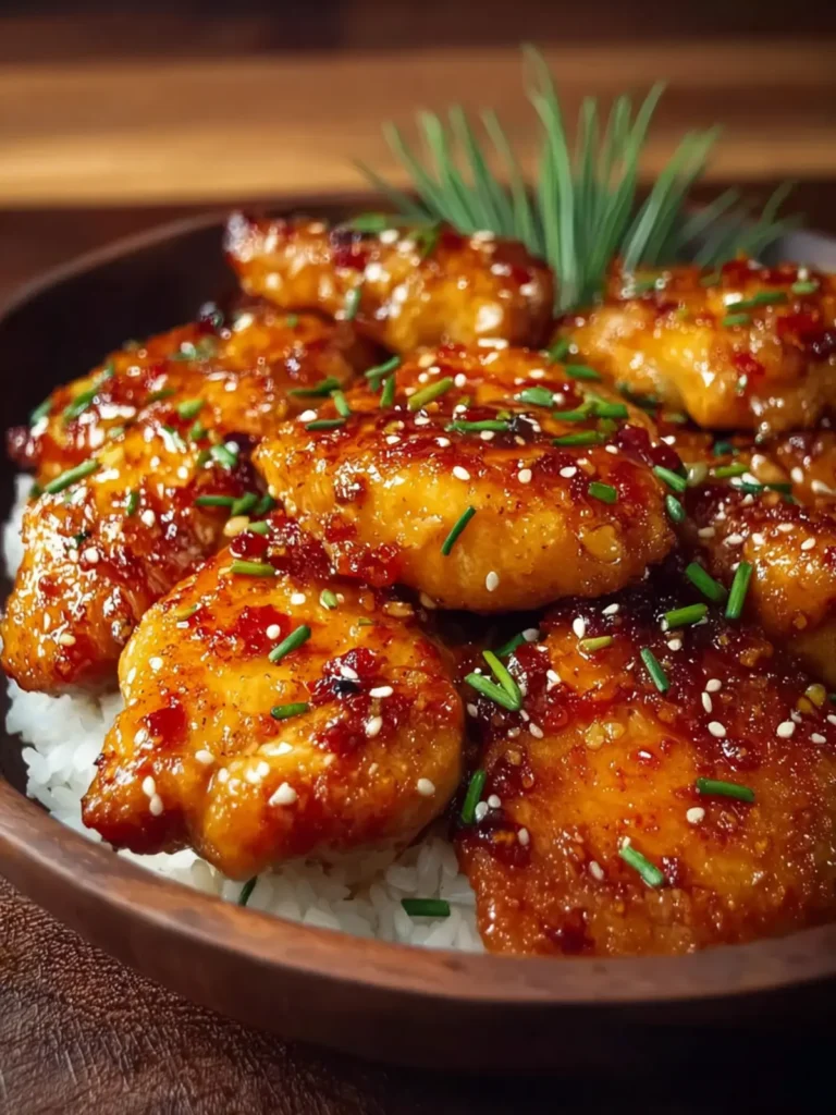 Honey Garlic Chicken First Image