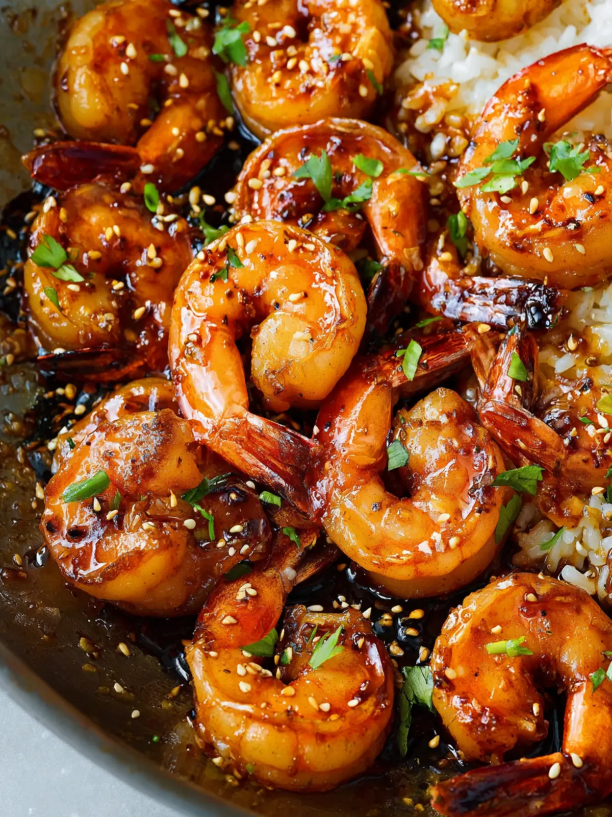 Honey Garlic Shrimp First Image