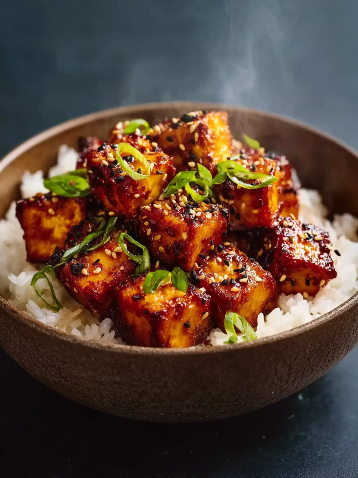 Honey Garlic Tofu First Image