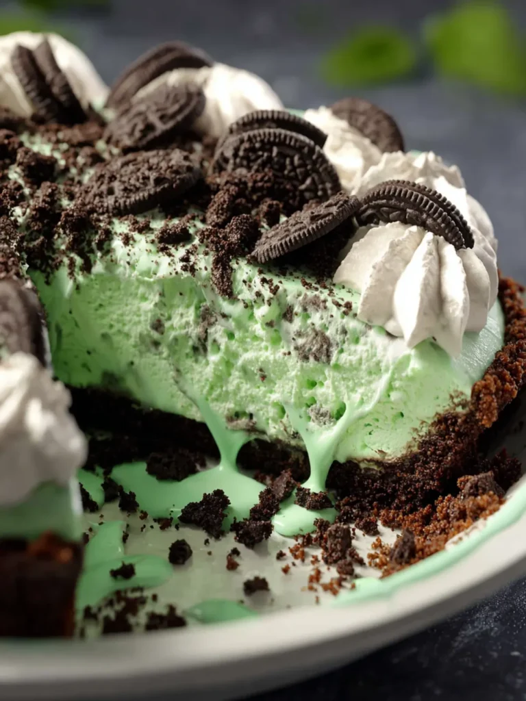 Mint Oreo Pie First Image