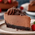 No Bake Chocolate Cheesecake First Image