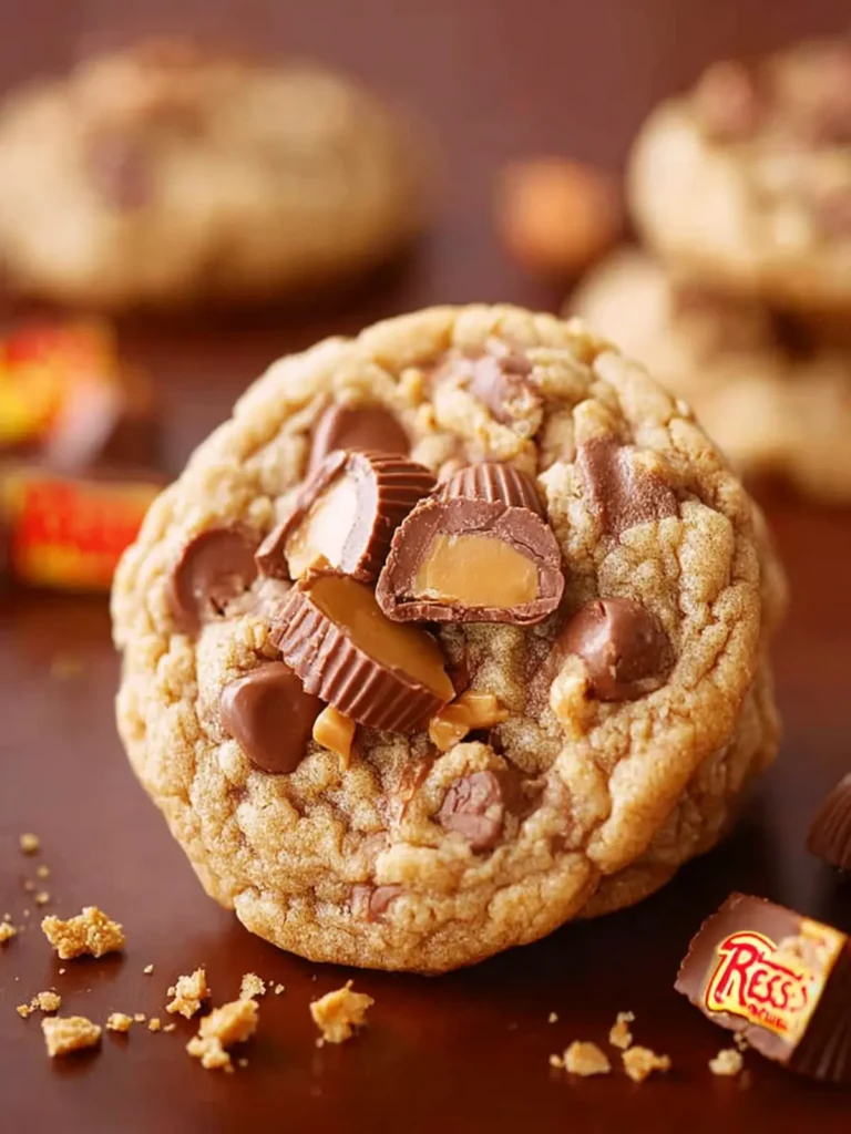 Reeses Peanut Butter Cup Cookies Recipe First Image