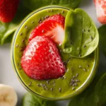 Strawberry Spinach Smoothie First Image