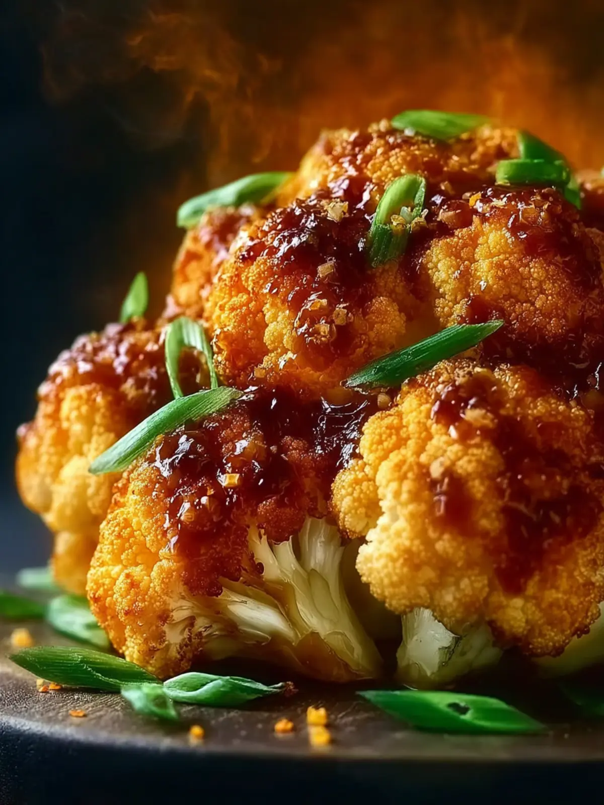 Baked Orange Cauliflower First Image