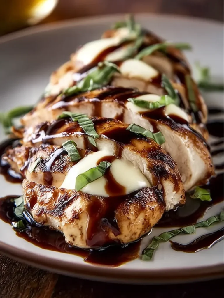 Balsamic Chicken with Mozzarella First Image
