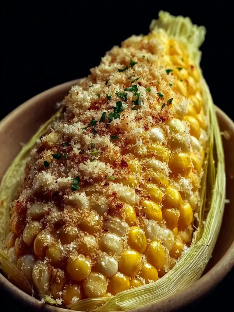 Garlic Parmesan Corn First Image