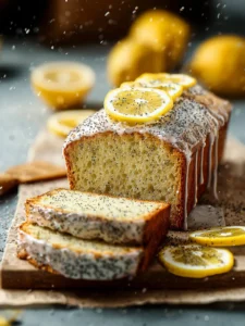 Lemon Poppy Seed Bread First Image