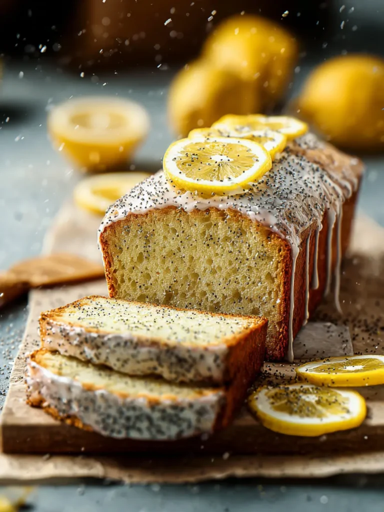 Lemon Poppy Seed Bread First Image
