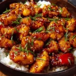honey garlic chicken First Image
