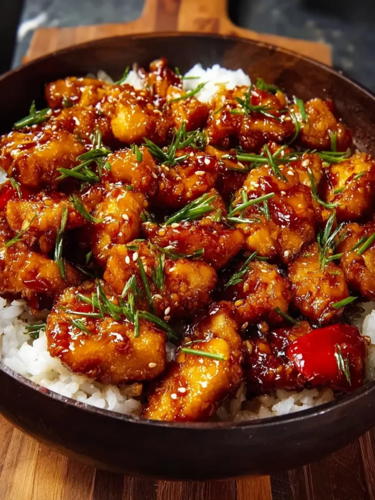 honey garlic chicken First Image